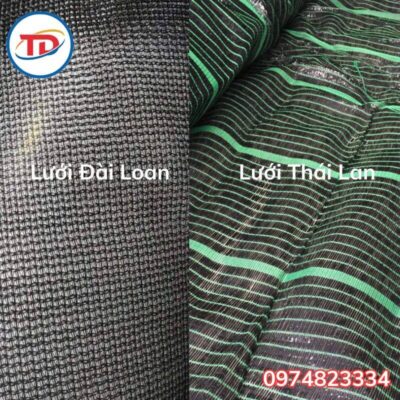 2 loại lưới đen che nắng được sử dụng phổ biến