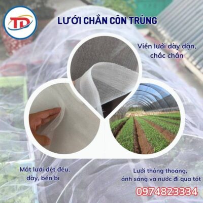 ưu điểm của lưới chắn côn trùng