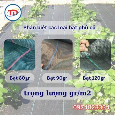 Lưu ý khi mua bạt phủ chống cỏ 120gr