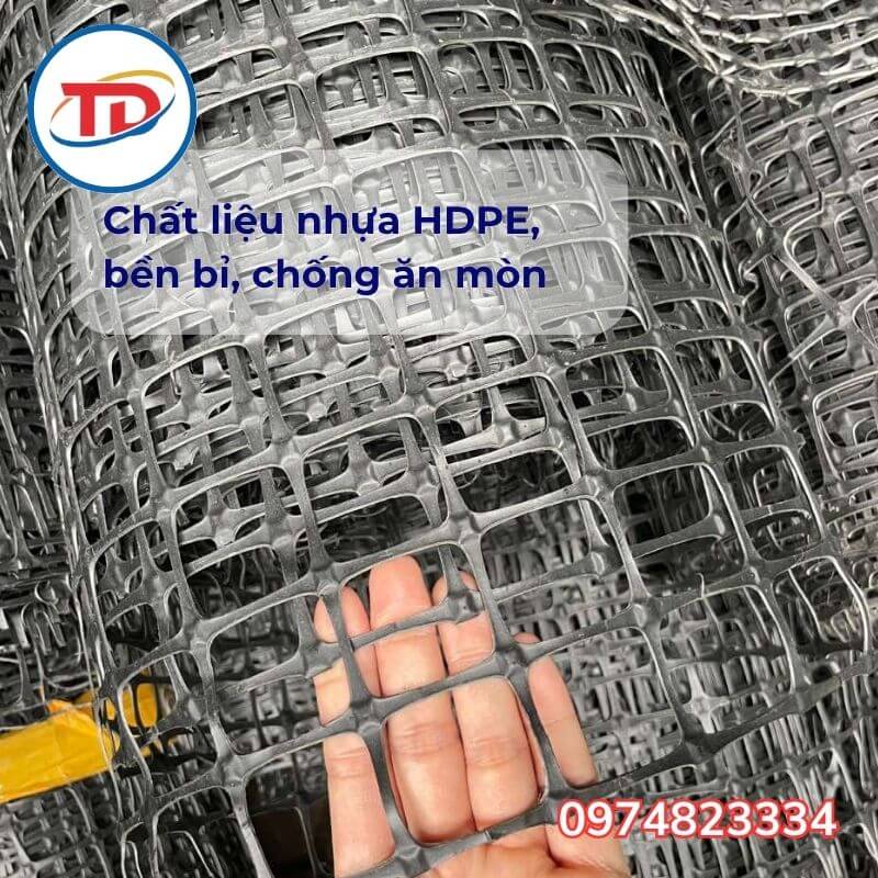Ưu điểm của lưới nhựa đen 1m