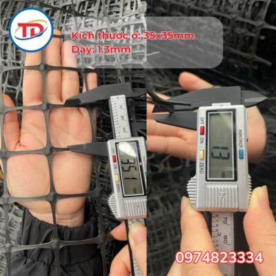 Ưu và đặc điểm lưới nhựa ô vuông 1m5